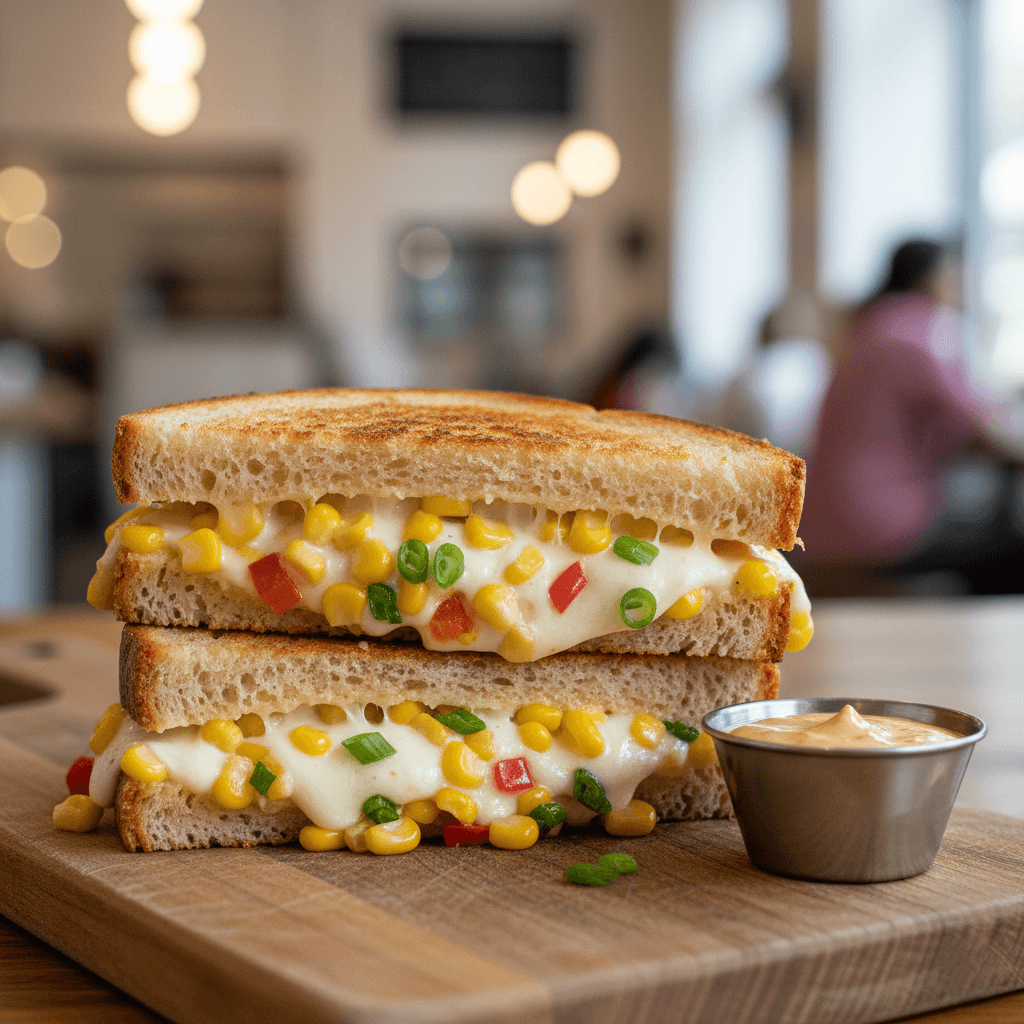 Corn & Cheese Sandwich