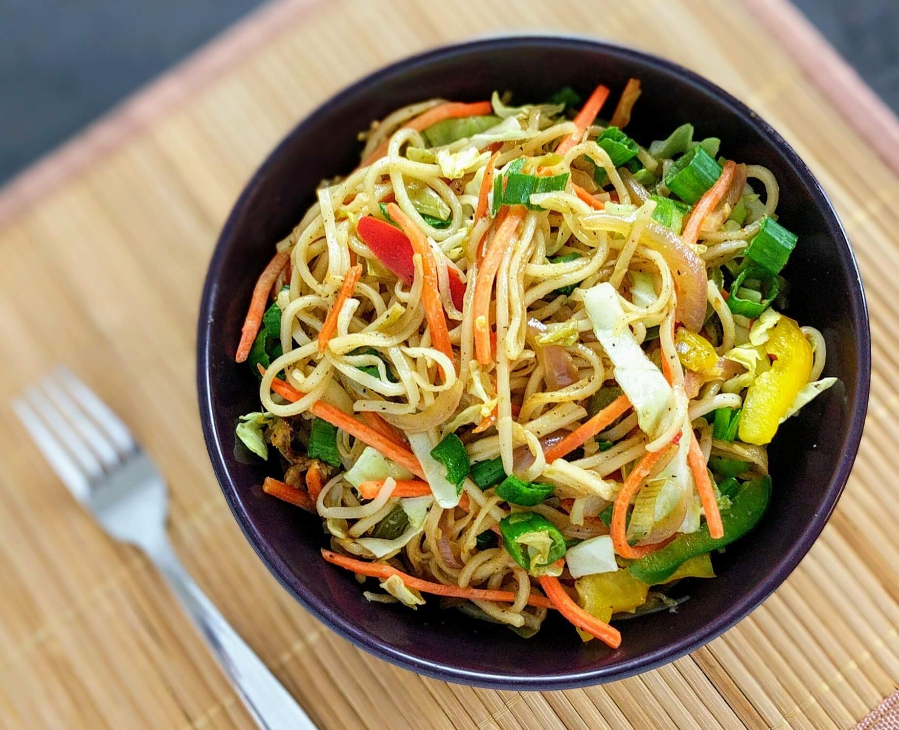 Hakka Noodles (Half Plate)